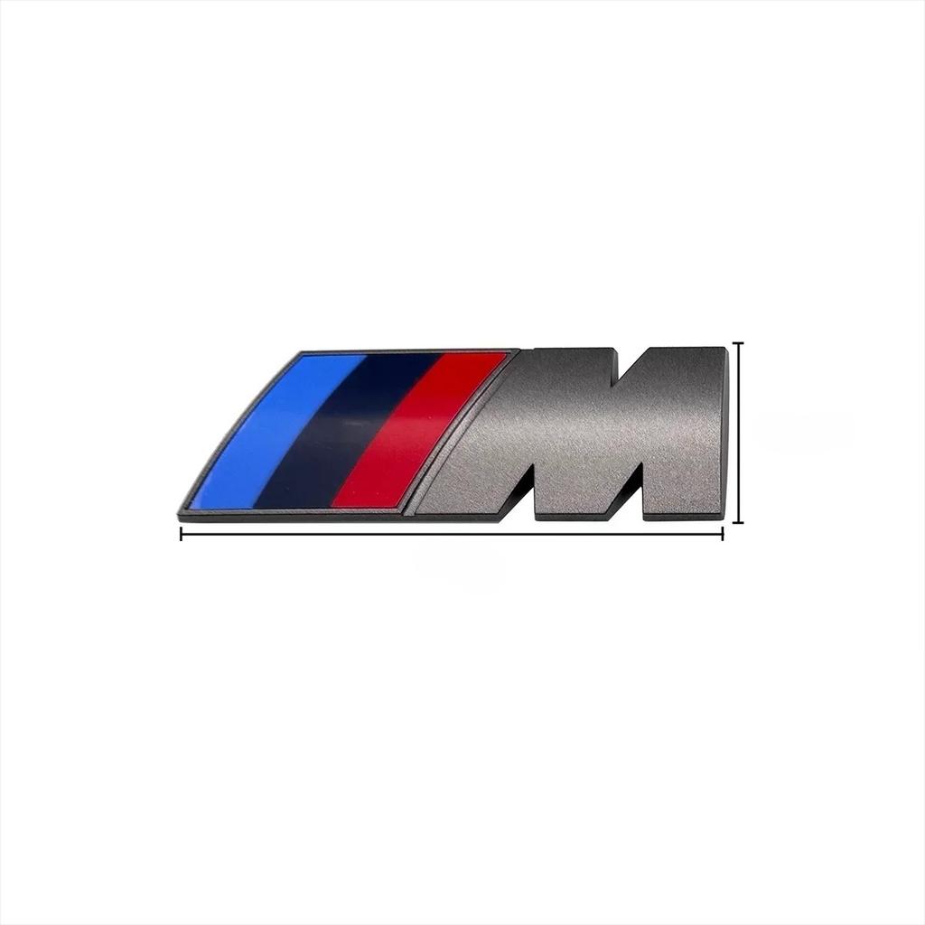 AAAQH1 For BMW M LOGO Fender Emblem Badge Rear Trunk Badge 1 3 5 7 Series X1 X3 X5 X6m M Sports Sticker Car Accessories Sticker Styling