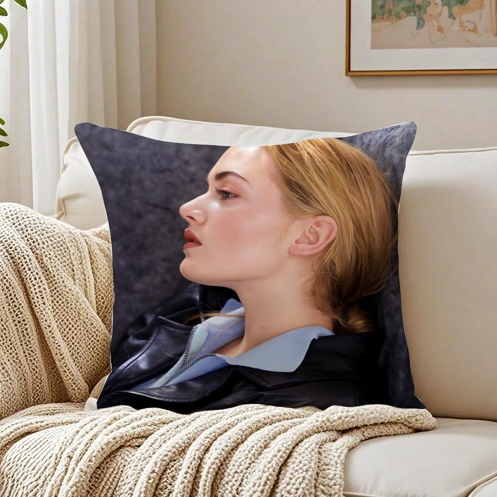 SScarlett Johansson Cushion Cover Pillowcase Antidustmite living Room Sofa Decor Cushion Room