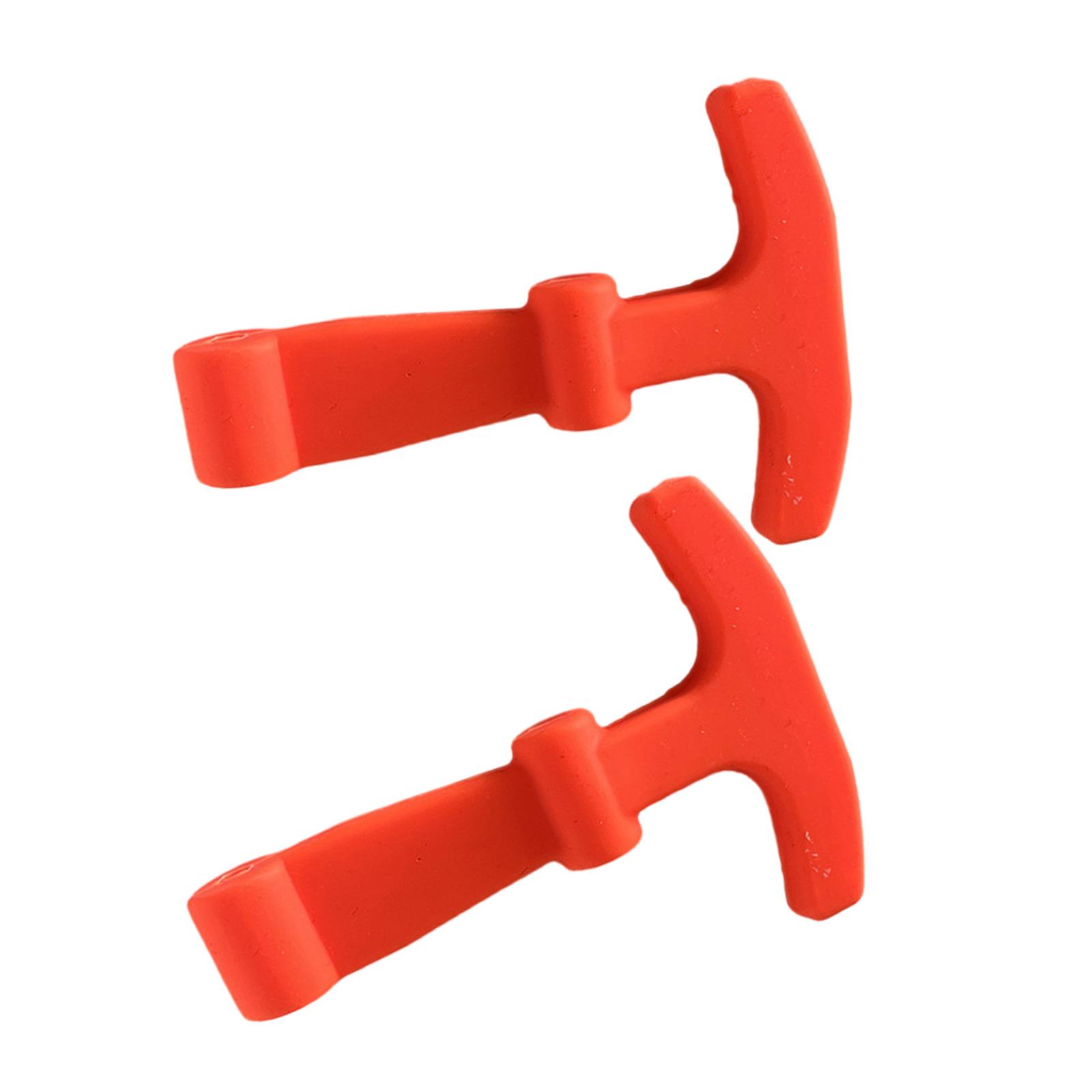 

2 Pieces Heavy Duty Cooler Latches Silicone Accesories Compatible For Popular Outdoor Coolers With Easy Installation оранжевый