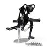Kit de Pedaleiras Traseiras Bruce Shark para Yamaha CNC Ajustável Pedais Preto & MT-07 FZ-07 2014-2020 - -