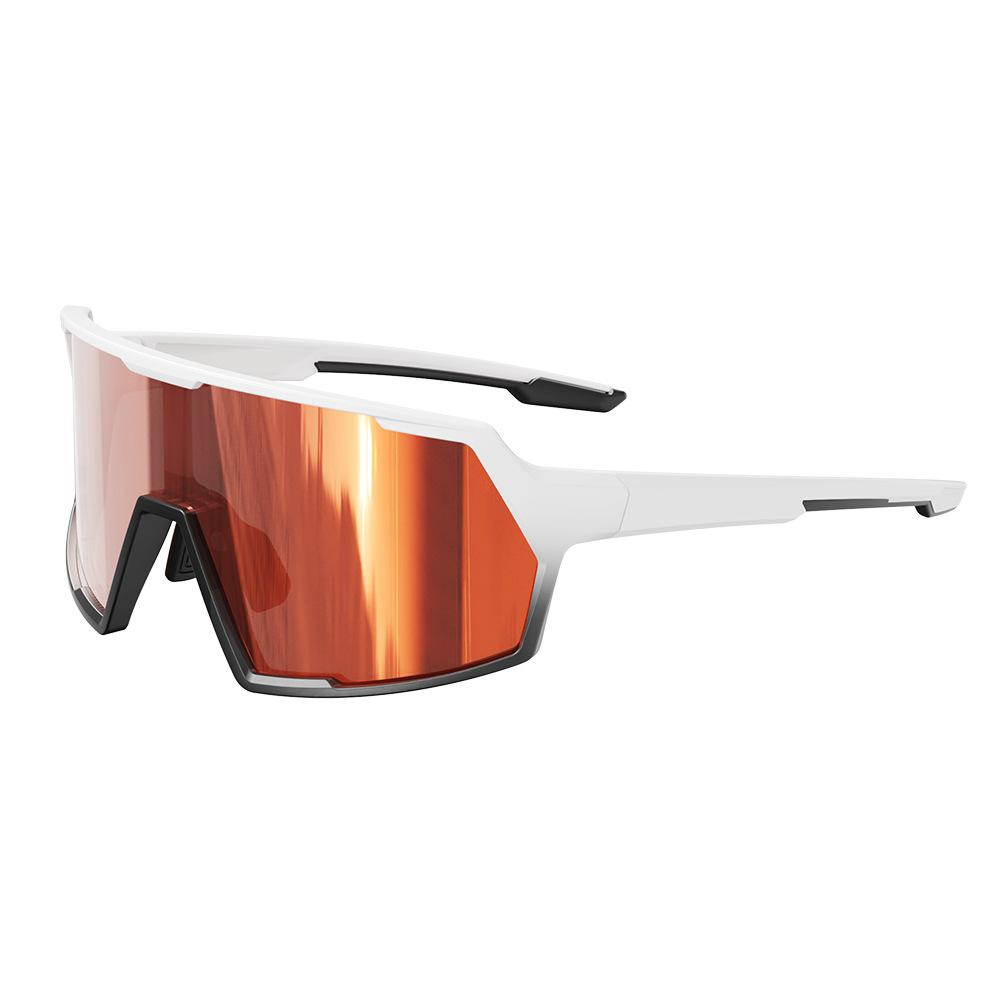 2026 New TR90 Outdoor Windproof Sand Mountain Bike Riding Glasses Fashionable One-piece Sports Sunglasses