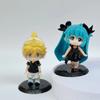 Miku Toy Hatsune Model Set Interior Decor With Sleep Position For Display Gift