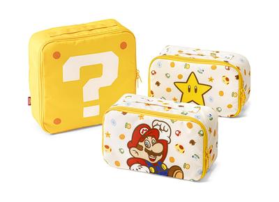 Super Mario Storage Pouch Set (Question Block)