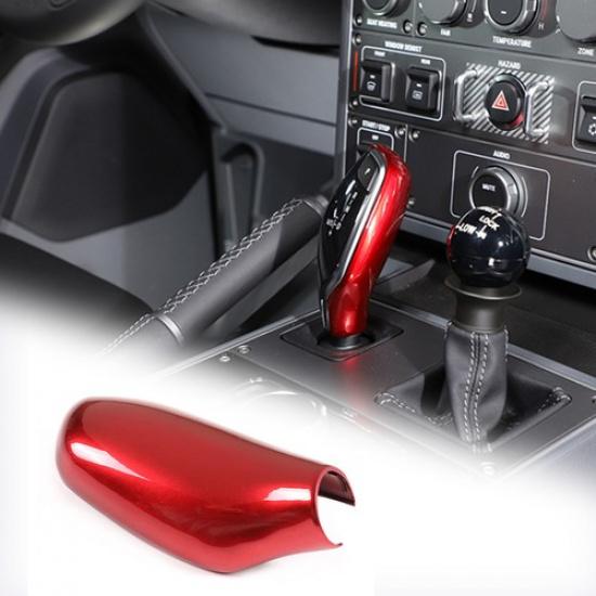 Red ABS Gear Shift Knob Trim Cover For Ineos Grenadier -25