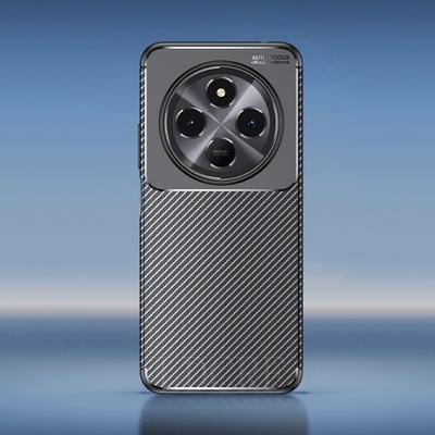 Für Redmi A4 Hülle Abdeckung Xiaomi Redmi A4 Capas Stoßfest Objektivschützend Kohlefaser Handy Rückseite Bumper TPU Hüllen Redmi A4 A 4