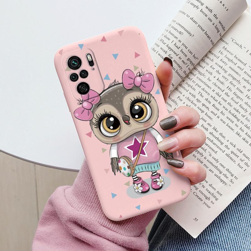 Heart Flower Case For Poco M5S Phone Cover Cute Silicone Shockproof Soft Coque For Poco M5S PocoM5S M5 S Shell Cartoon Lovely