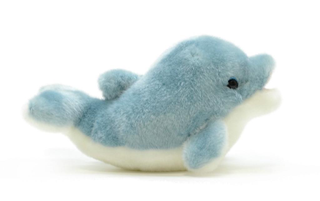 AQUA Plush Toy Marine Dolphin "Irutan" SS Blue 00100069