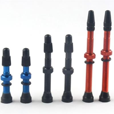2pc 48/60/80mm Bike Presta/FV Valve Stem for Tubeless Tire MTB Road Bike Bicycle No Tube Rim Parts Other Bicycle Accessories