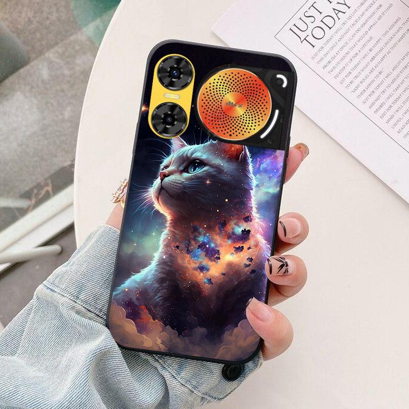 For ZTE nubia Music 2 Phone Case astronaut Silicone Camera Protection Back Cover For ZTE nubia Music 2 Music2 Funda Coque Capa