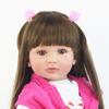BZDOLL 60cm Reborn Toddler Doll 24inch Soft Silicone Vinyl Princess Baby Alive Girl Lovely Child Birthday Gift Toys