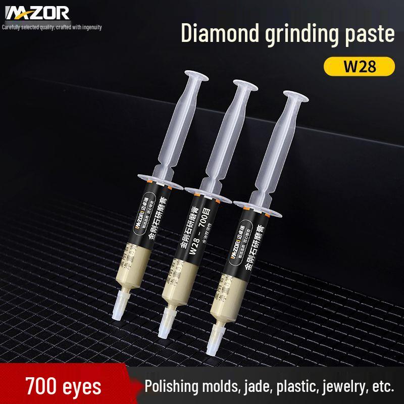 Diamond Grinding and Polishing Paste Set for Metal, Jade, and Emerald Surfaces