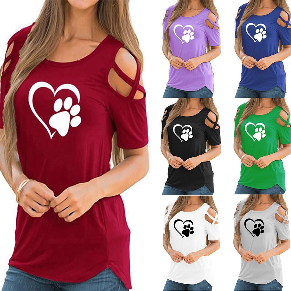 

Женская летняя футболка с короткими рукавами и принтом на бретелях и открытыми плечами, топы, блузки