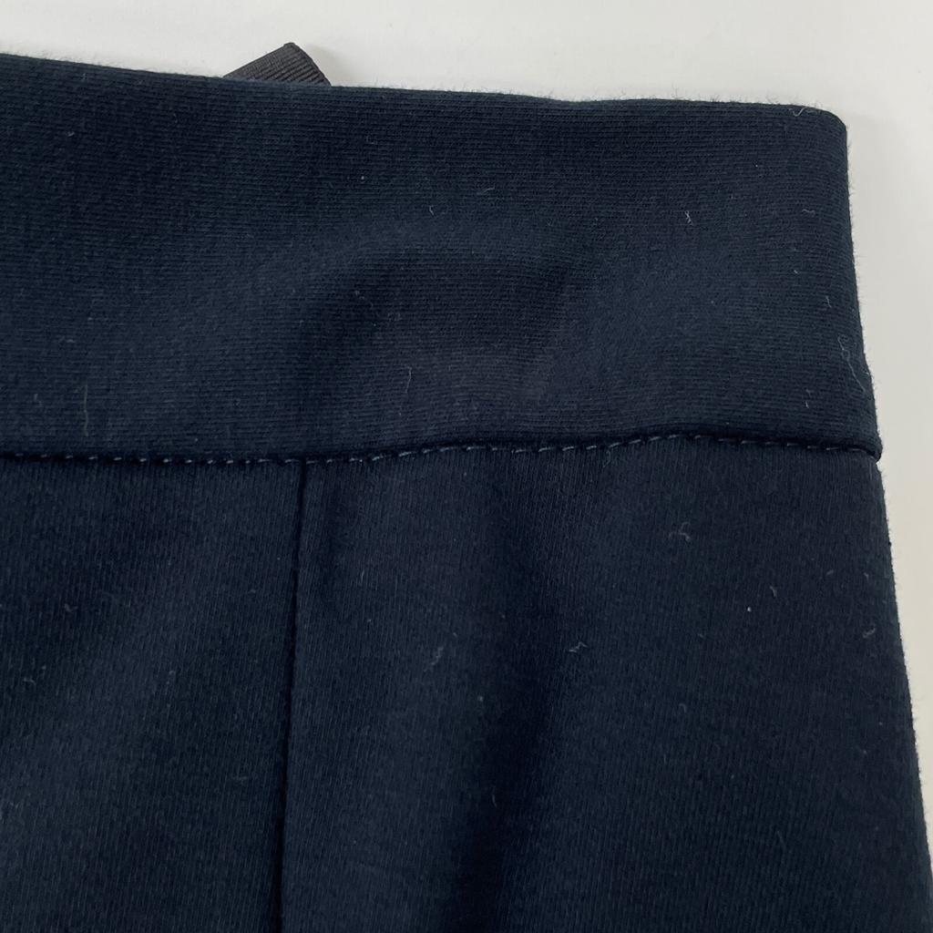 FOXEY NEW YORK 36609 Navy Cotton Jersey Suiting Pants Culottes/Bottoms Bottoms 38 NavyUsed