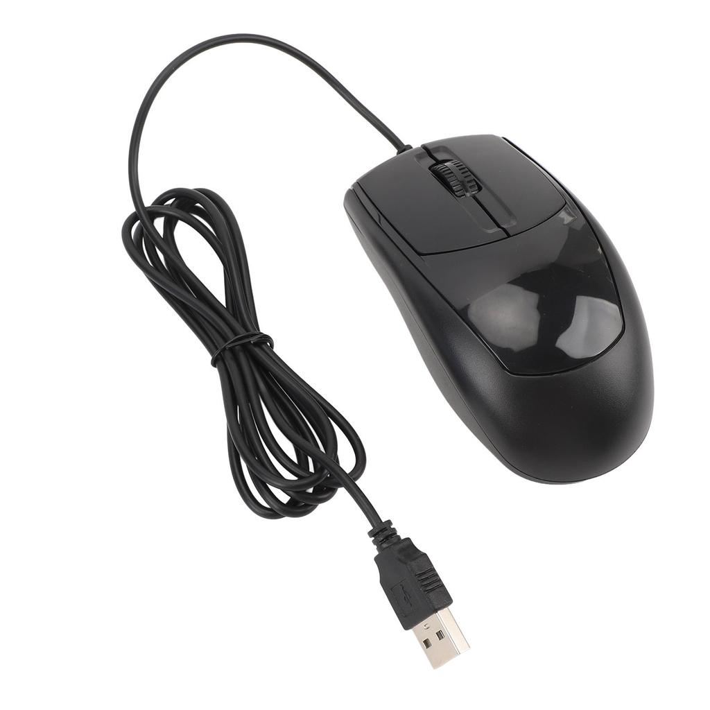 USB Wired Mouse Ergonomic Corded Computer Mouse 1200 DPI Silent Click Gaming Mouse for Office