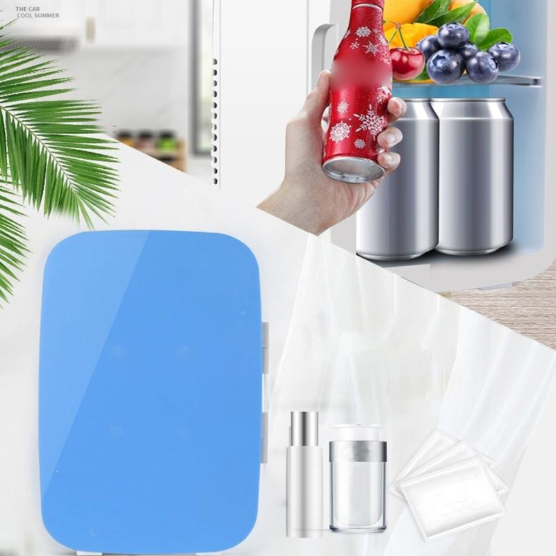 Portable Mini Fridge Coolers and Warmer for Bedroom Car Dorm Office Desk Home Use with Double Mode Temperature Control
