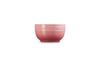 Le Creuset Bowl, Deep Plate, 500ml, Rose Quartz, Heat and Cold Resistant, Microwave, Oven, and Dishwasher Safe [Official Japanese Product]