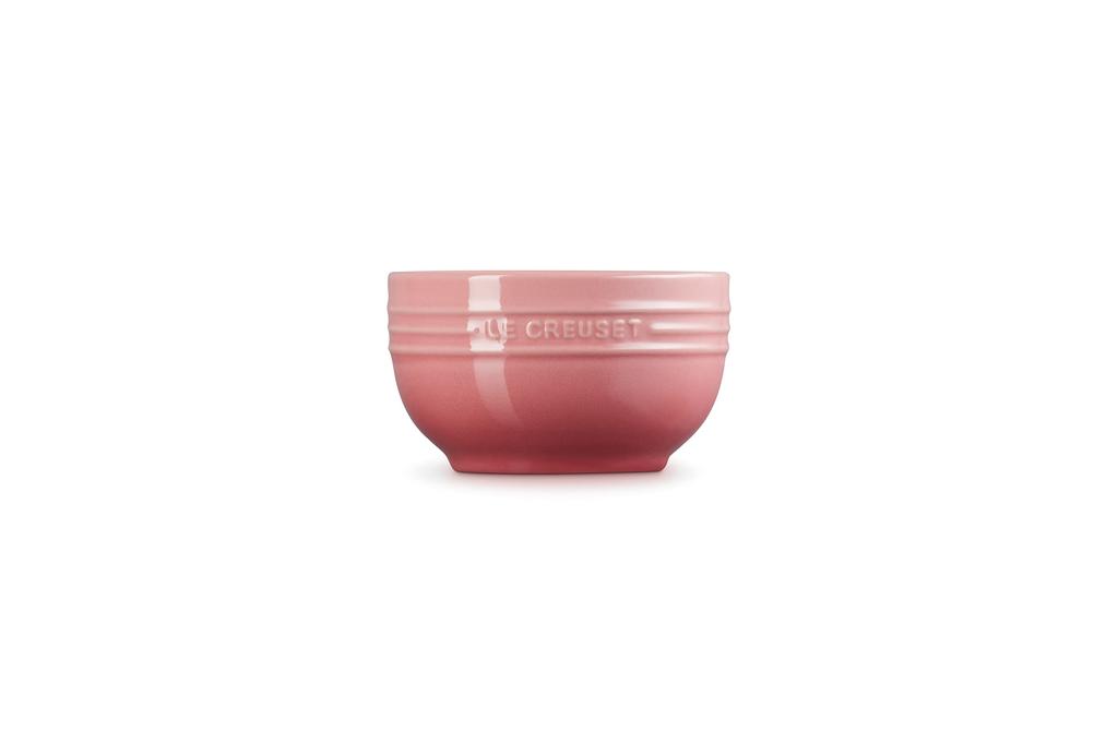 Le Creuset Bowl, Deep Plate, 500ml, Rose Quartz, Heat and Cold Resistant, Microwave, Oven, and Dishwasher Safe [Official Japanese Product]