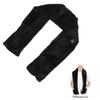Heated Scarf Adjustable Temperature Long Heating Neck Scarf Neckwear with Pockets Black