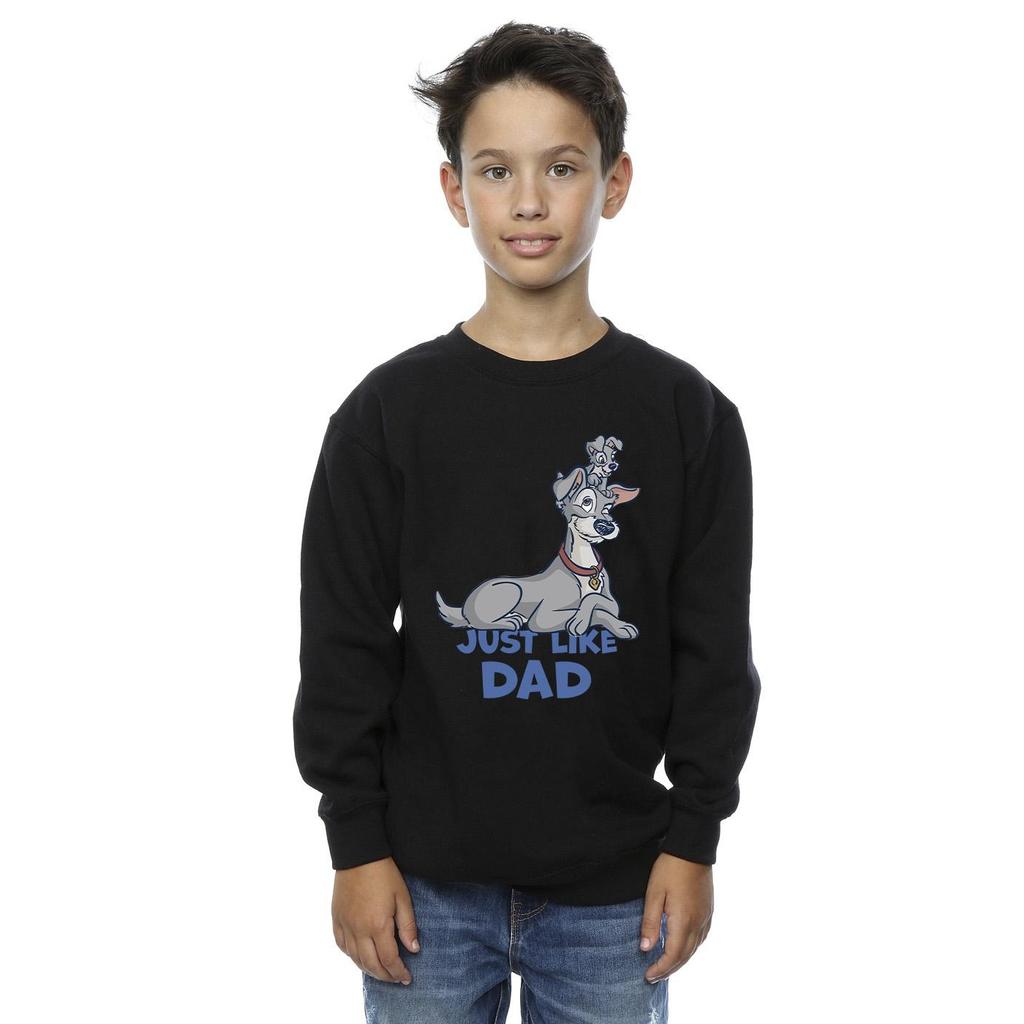 Disney Jungen Lady und der Tramp Genau wie Papa Sweatshirt