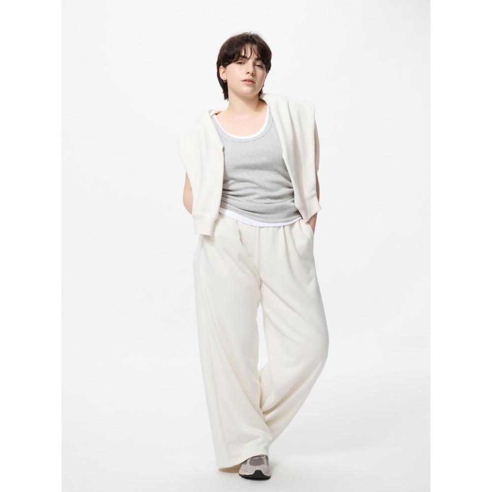 Uniqlo Sweat Wide Pants  Leg Length 70 73cm 