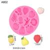 Banana Lemon Strawberry Grape Cake Silicone Sugarcraft Mold Resin Tools Chocolate Cupcake Baking Fondant Cake Decorating Tools