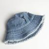 Cappello da sole vintage chic - Stile cowboy antico lavato, parasole, protezione solare, protezione per il viso, versatile, alla moda, piccolo design da pescatore, edizione coreana