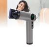 Gray Hair Dryer Strong Wind Force USB Cordless Blow Dryer For Travel Dormitory Home