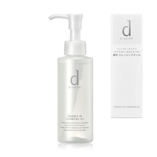 d program Essence-in Cleansing Oil Fragrance-Free Rinse-Off 120mL Quasi-Drug Sensitive Skin