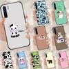 Cartoon Cute Cow Spots Case For Oppo A17 A77 A80 A40 A60 A98 A78 A18 A38 A58 A16 A76 A96 A74 A94 A54 A57S A15 Cover