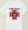 Unique Templar Knight Flag Cross Heraldry TShirt Summer Cotton ONeck Short Sleeve Mens T Shirt New S3XL
