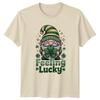 Feeling Lucky TShirt Gnome Shamrock St Patricks Day Gift For Him And Her