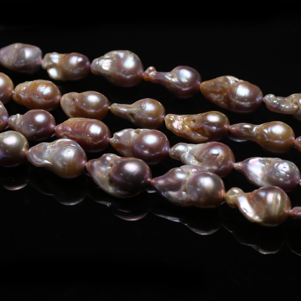 Baroque Pearl 25x13mm Tail-Shaped Beads For Jewelry Making DIY Bracelet Earrings Necklace Accessory