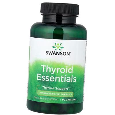 Συμπλήρωμα για τον θυρεοειδή, Thyroid Essentials, 90 κάψουλες (36280234)