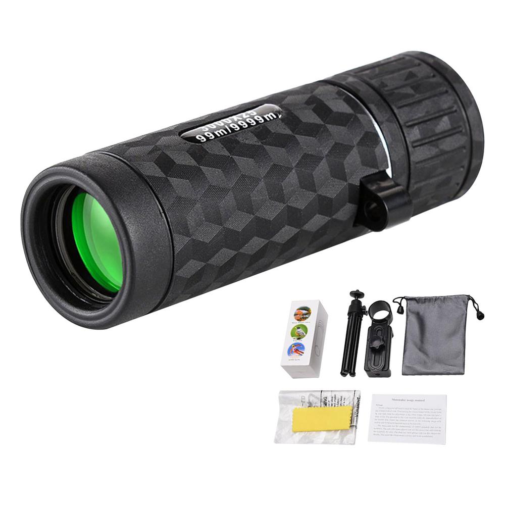 

3000x25 HD Monocular Telescope Mini Portable Mobile Phone Telescope with Holder Outdoor Camping Hunting Birdwatching Telescope чорний