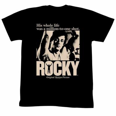Rocky Greased Lightning Black T-Shirt