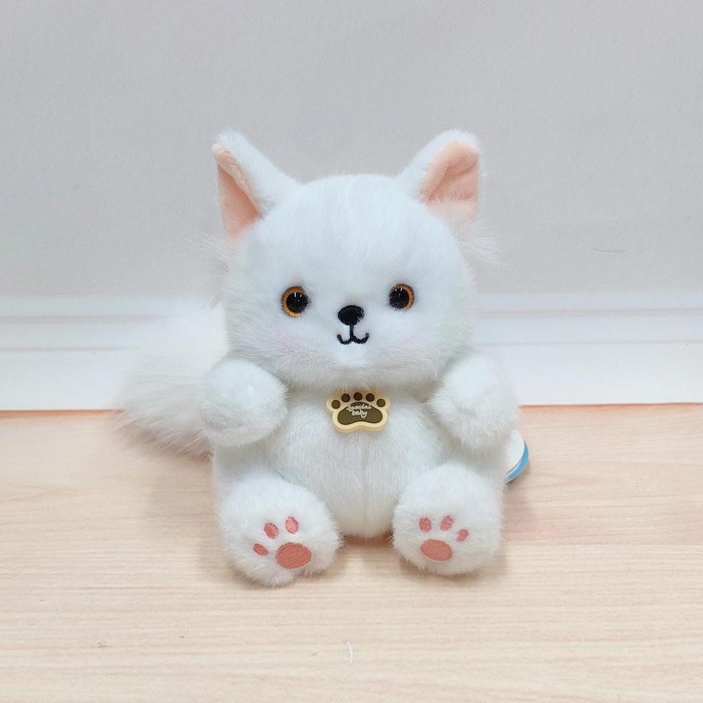 Xiangxiang Cute Animal Doll: Panda & Raccoon Plush Toy, Pocket-Size Companion Gift.