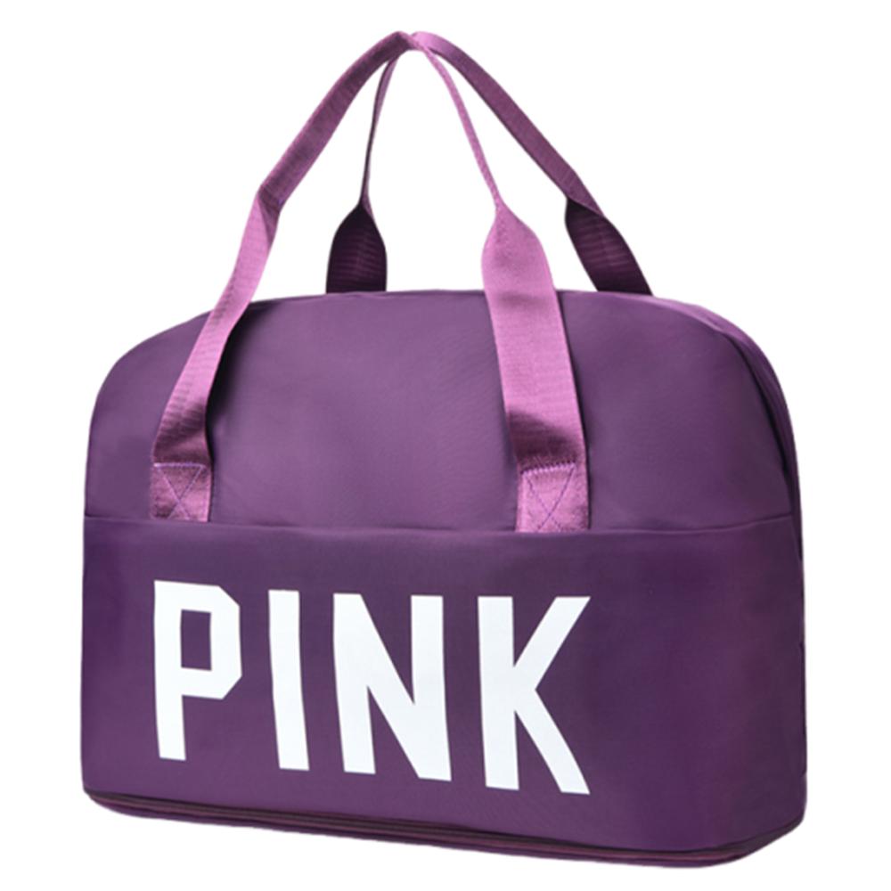 

Scalable Sports Fitness Bag Waterproof Travel Luggage Handbag Dry Wet Separation Bags Camping