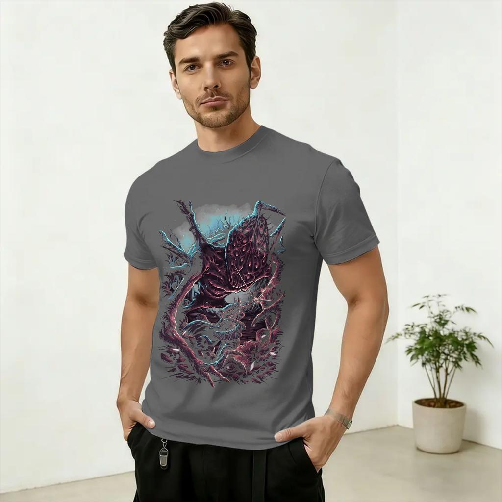 Unisex TShirt Monsters Hunters Palico Wilds Fun 100 Cotton Tees Short Sleeve T Shirt O Neck Clothes Gift Idea