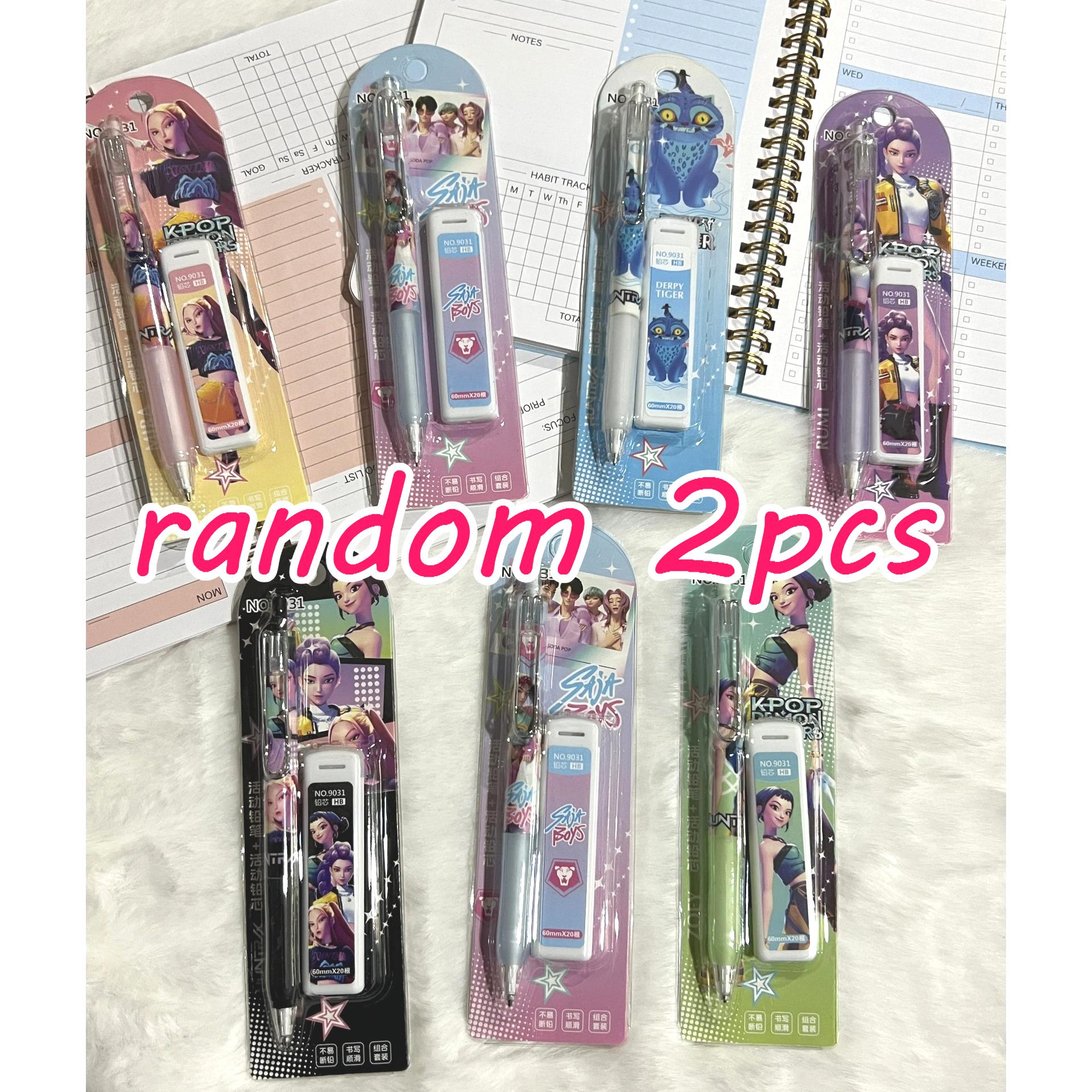 

Student Reward Tiny Gifts KPOP Demon Hunters Stationery Collection Practical School Supplies Birth Date Present designed for Children Fans Collection 18 24cm