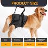 Dog Sling for Large Dogs Hind Leg Support, Adjustable Lift Harness for Medium Large Elderly Dogs Rear Leg Support (Size XL)