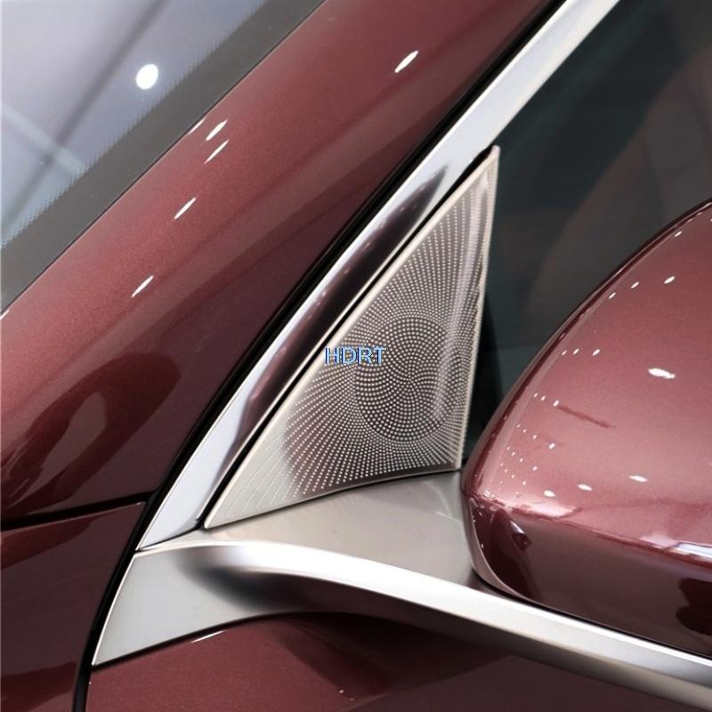 Fit For Aito M8 Seres 8 2025 + Car Styling Rear View Mirror Front Side Triangle A Pillar Horn Cover Accessories Exterior Sticker