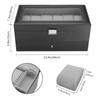 ProCase Watch Case 12 Watch Jewelry Storage Display Small Removable Gift Black [Holds Watches], & Box, Case, Organizer, Base, -