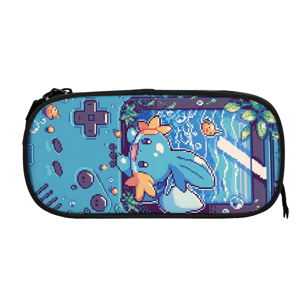 Custom Cartoon Pokemon Theme Large Capacity Bags for Child School Pencil Bag for Boys Gilrs Kids