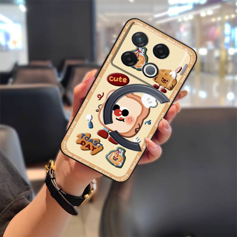 Phone Pouch Shockproof Phone Case For Infinix GT 20 Pro/X6871 Fashion Design Full Wrap Cute Silicone Graffiti Durable