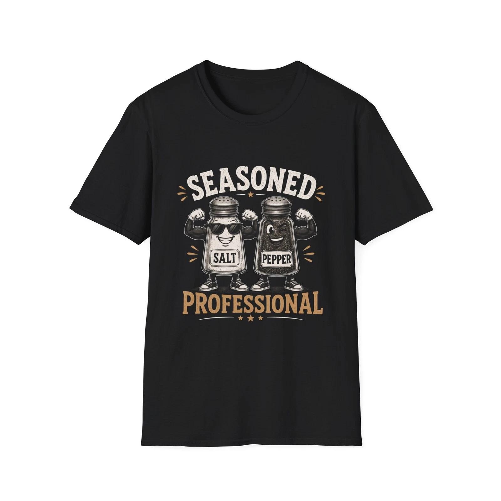 Seasoned Professional Salt & Pepper Children s Children s T Children s T-shirt | Cooking Chef Tee 160