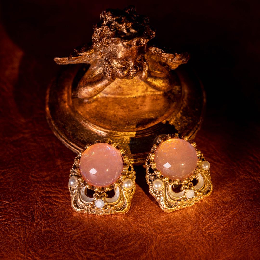 

Винтажный элегантный набор ожерелий в стиле ретро середины века