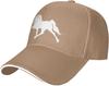 Tennessee Walking Horse Silhouette Polyester Baseball Cap Adult Casual Sun Protection Snapback Hat