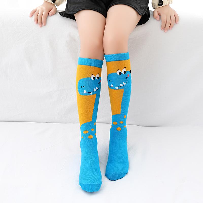 Infant Girls Warmer Ankle Lovely Cartoon Over Knee Long High Socks for Baby Kids Unicorn Toddler Child Colorful Cotton Stockings