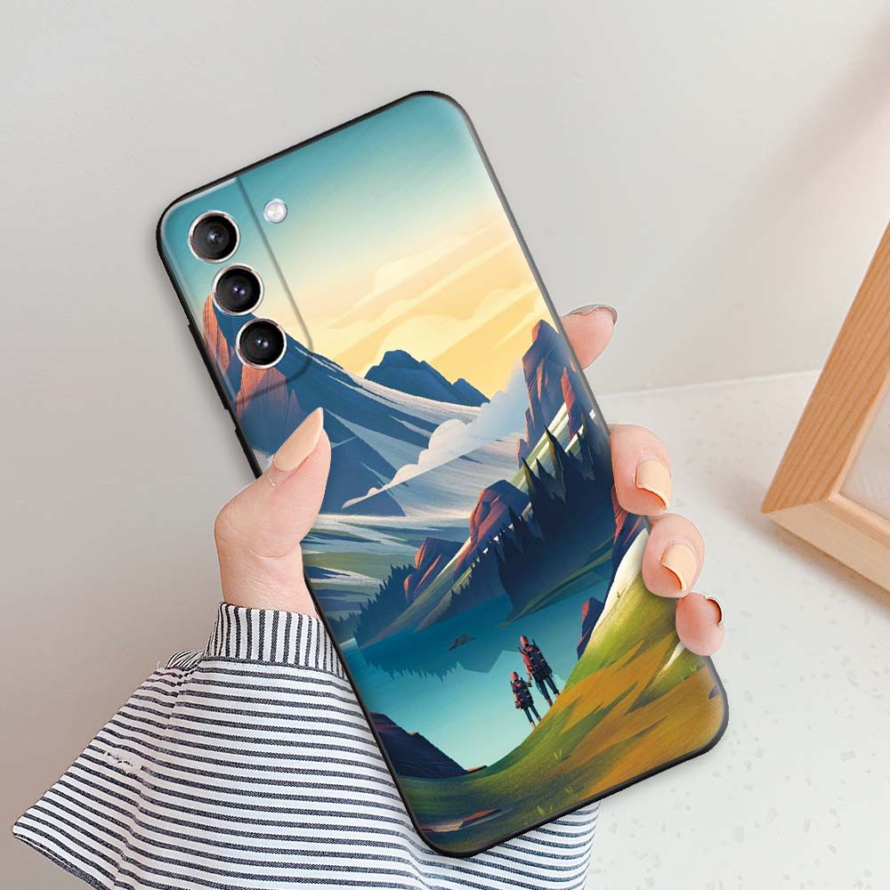 For Samsung S21 5G Case 6.2 Inch Cool Phone Case For Samsung Galaxy S21 4G Soft Back Cover Silicone Fashion Cute Bumper on S21
