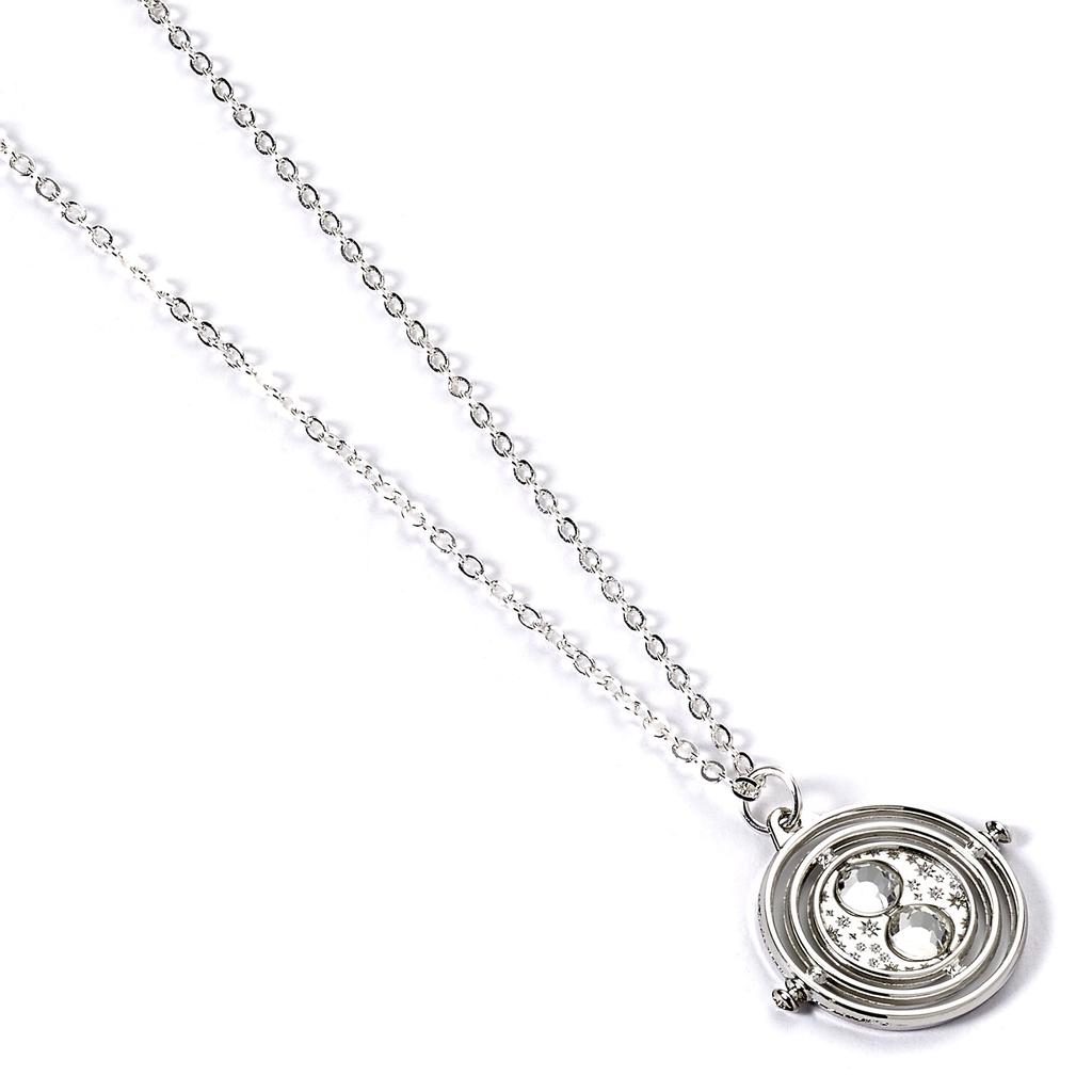 HARRY POTTER Silver Tone Time Turner Necklace